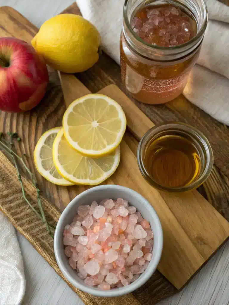 Pink Salt Recipe for Weight Loss – Simple 4-Ingredient Method 4 ingredients for pink salt recipe for weight loss
