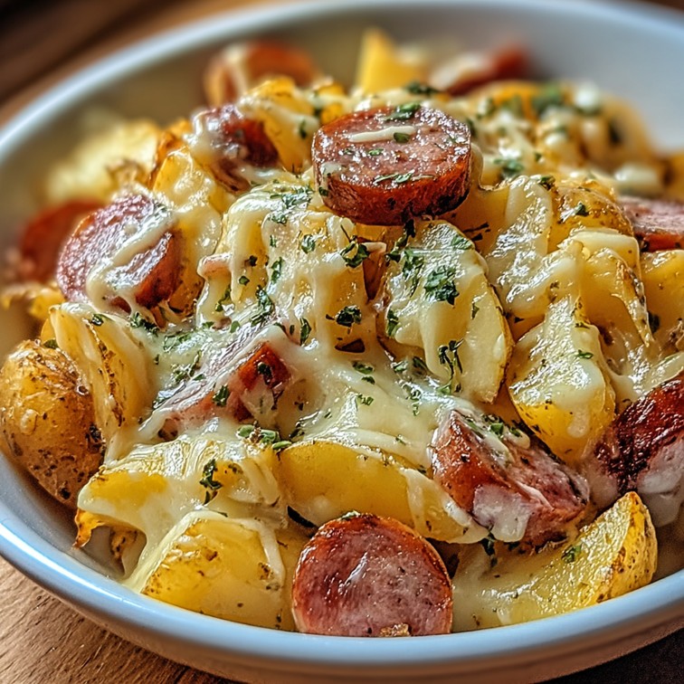 Cheesy Ranch Potatoes and Smoked Sausage for Easy Family Dinners 11 Cheesy Ranch Potatoes and Smoked Sausage Ingredients