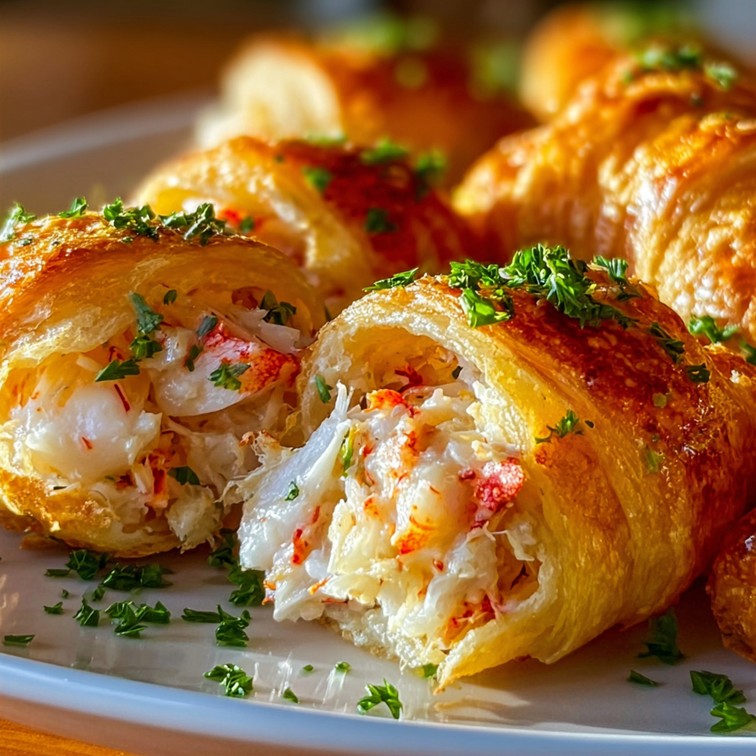 Crab Crescent Bites