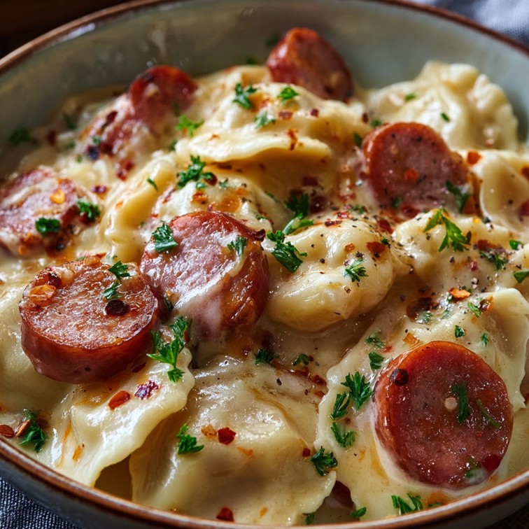 Crockpot Pierogi Casserole with Kielbasa: Delicious Slow Cooker Comfort Dish 11 Crockpot Pierogi Casserole with Kielbasa Ingredients