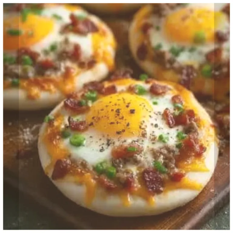 English Muffin Breakfast Pizza