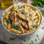 Garlic Parmesan Chicken Pasta - Ingredients