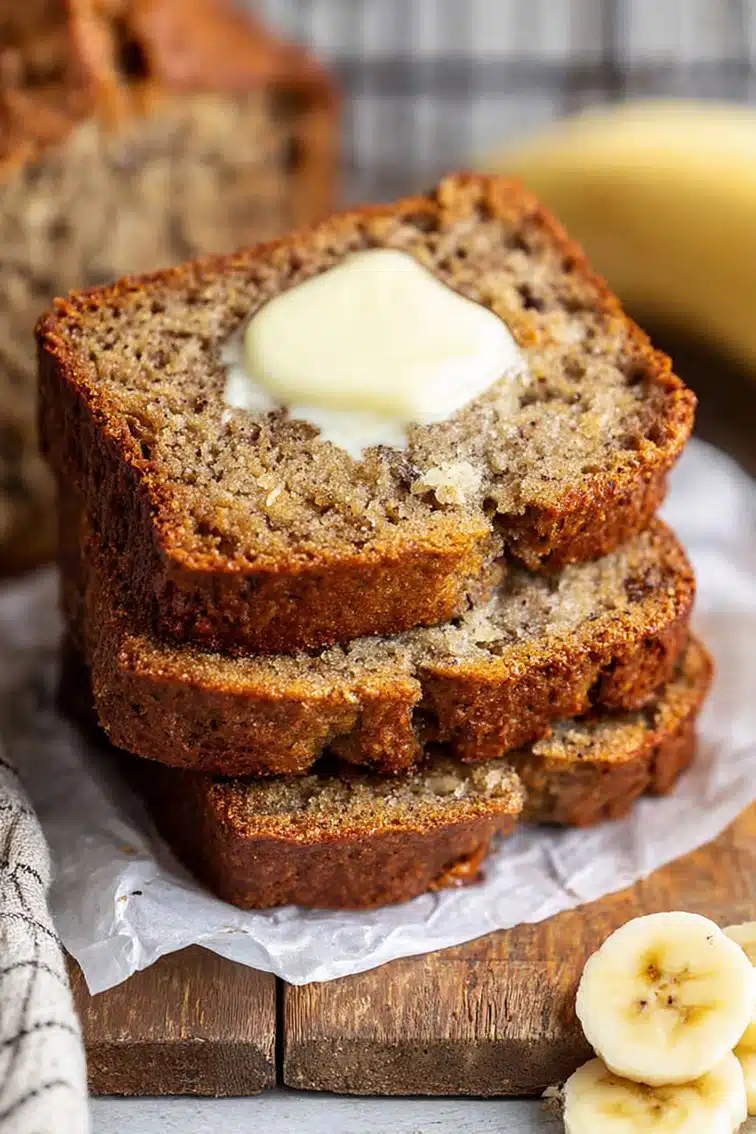 Moist Banana Bread Recipe
