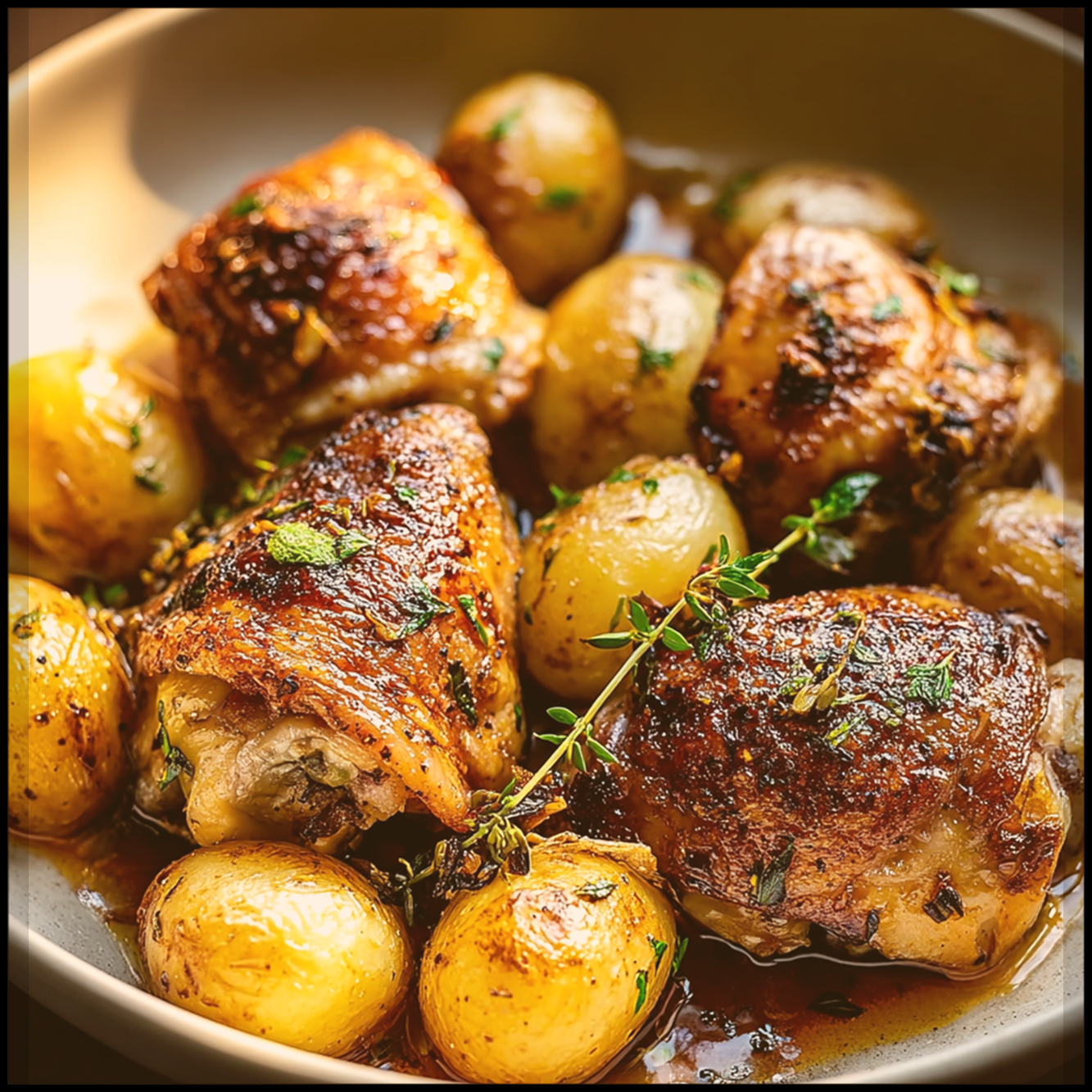 One-Pan Chicken and Potatoes: The Perfect Easy Dinner Solution 5 One pan chicken and potatoes Ingredients