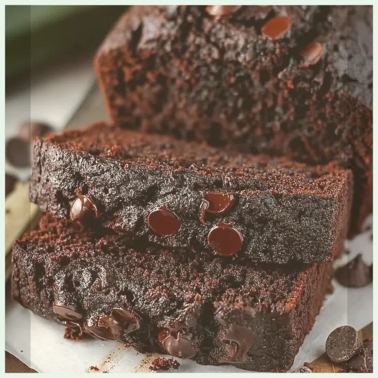 chocolate zucchini loaf