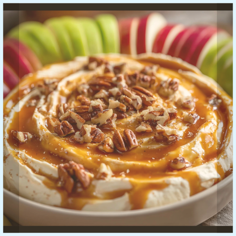 Caramel Apple Cheesecake Dip