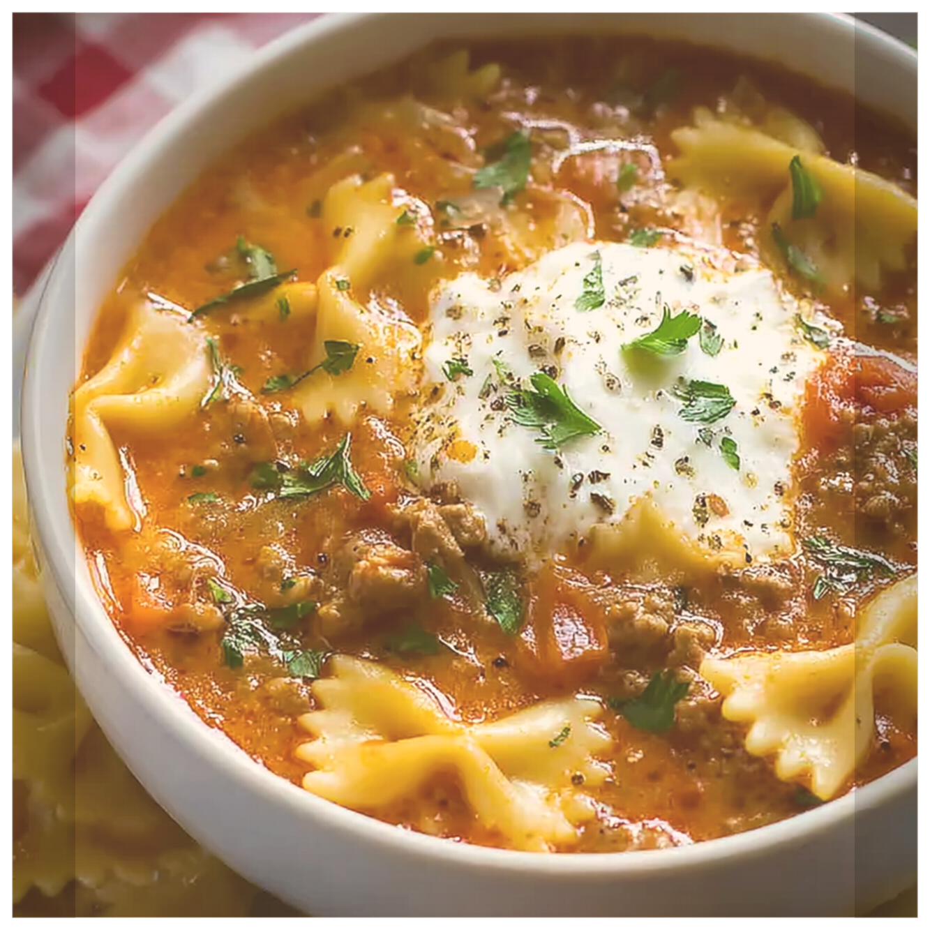 Homemade Lasagna Soup: Cozy Italian Comfort for Busy Families 5 Lasagna Soup Ingredients