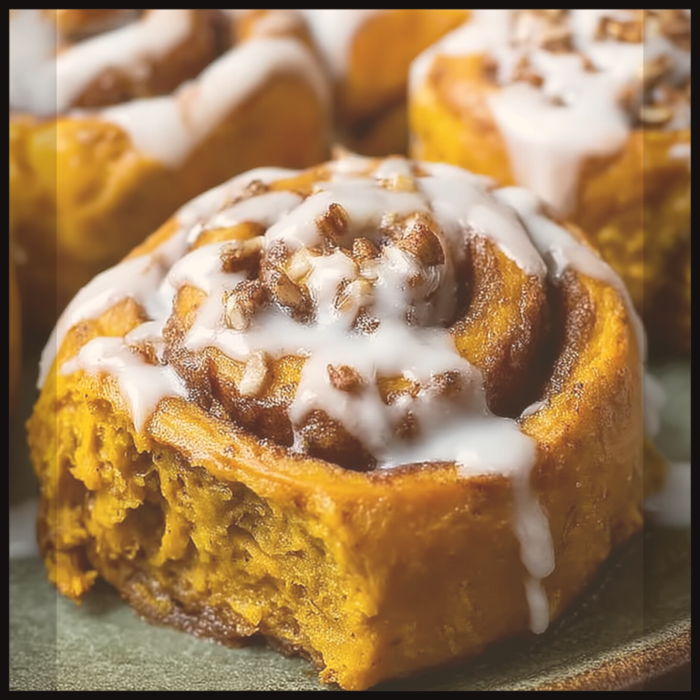 Pumpkin cinnamon rolls