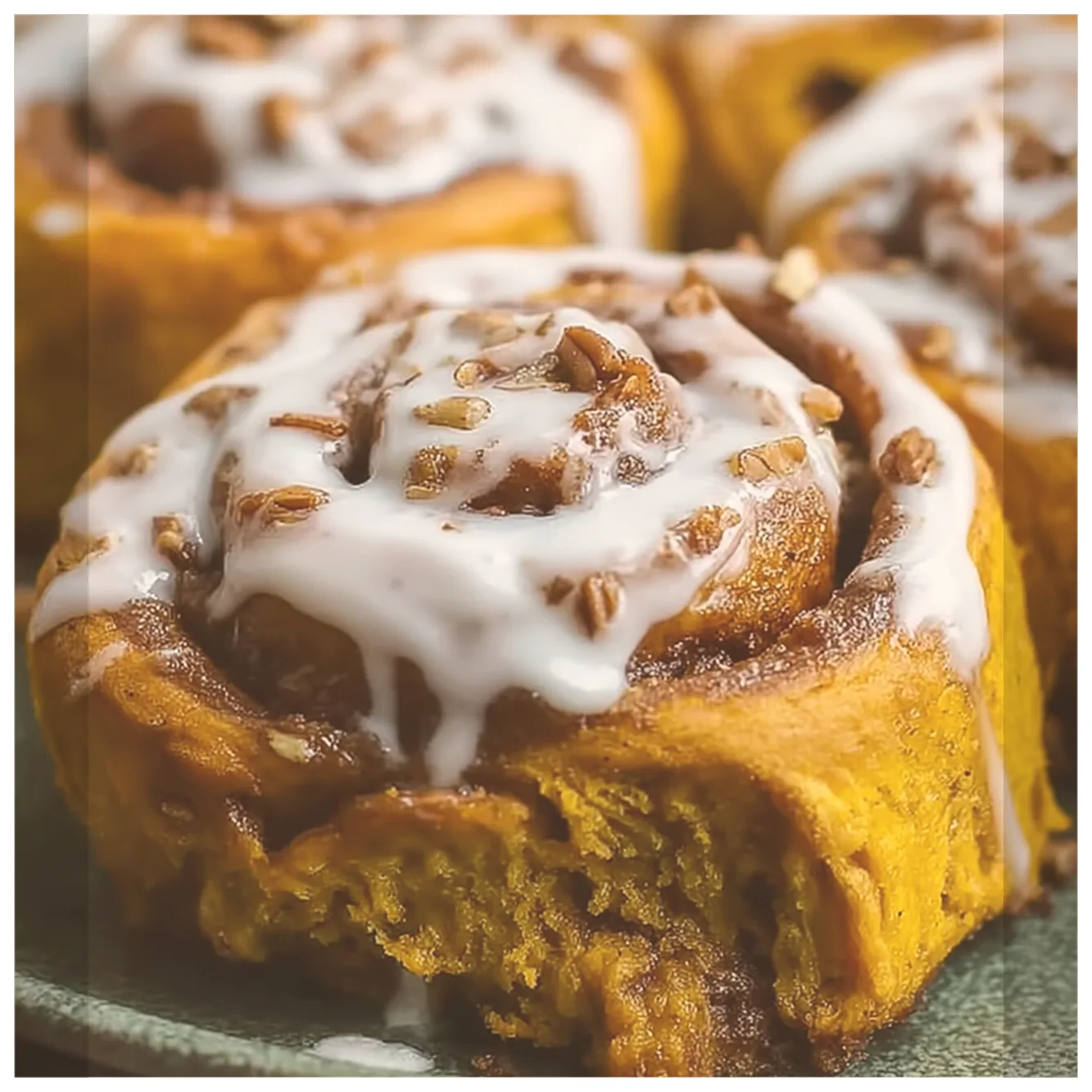 Pumpkin cinnamon rolls Ingredients