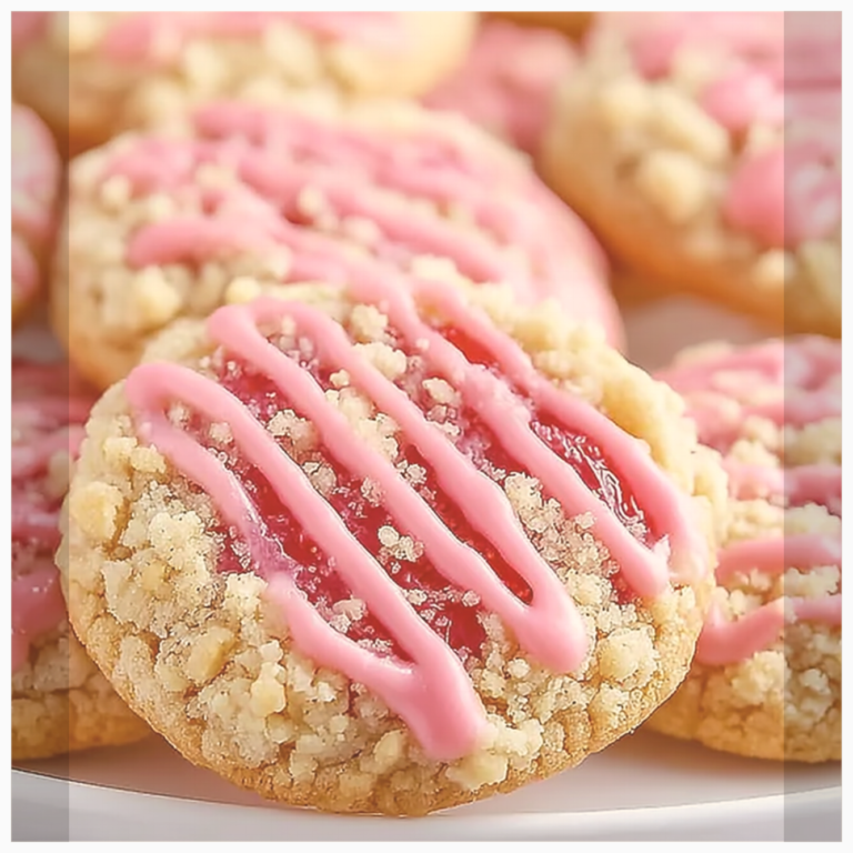 Strawberry Crunch Cookies